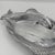 English Vintage Sculptural Cast Aluminum Double Fish Serving Platter For Sale - Image 3 of 7