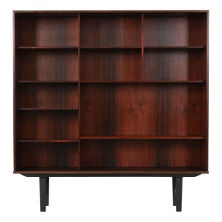 Danish Rosewood Bookcase, 1970s For Sale