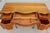 Brown Magnificent Vintage French Provincial Louis XV Rococo Satinwood & Burl Wood Vanity For Sale - Image 8 of 14