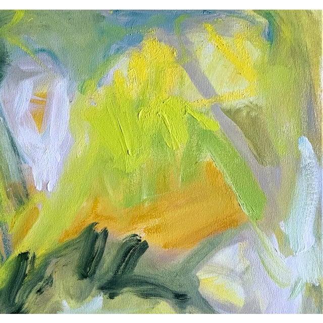 Daffodils By Trixie Pitts Abstract Oil Painting Chairish