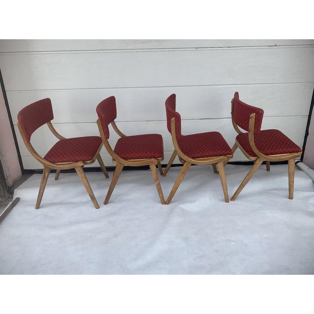 1960s Dining Chairs from Zakłady Mebli Giętych Radomsko, 1960s, Set of 4 For Sale - Image 5 of 18