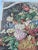 Textile Large Floral Still Life Wall Tapestry W/ Butterflies For Sale - Image 7 of 13