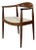 1960s Hans Wegner - The Chair - Jh 503 Round Chair in Teak - Johannes Hansen Denmark For Sale