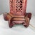 1950s Vintage Handcrafted Wood Pagoda Table Lamp For Sale - Image 12 of 17