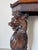 Vintage Hollywood Regency Style Carved Lion Wood Console Table/ Sold For Sale In Miami - Image 6 of 12