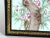 Chinese Chinese Famille Rose Plaque, Long-Tailed Bird on Flowering Peach Branch For Sale - Image 3 of 8