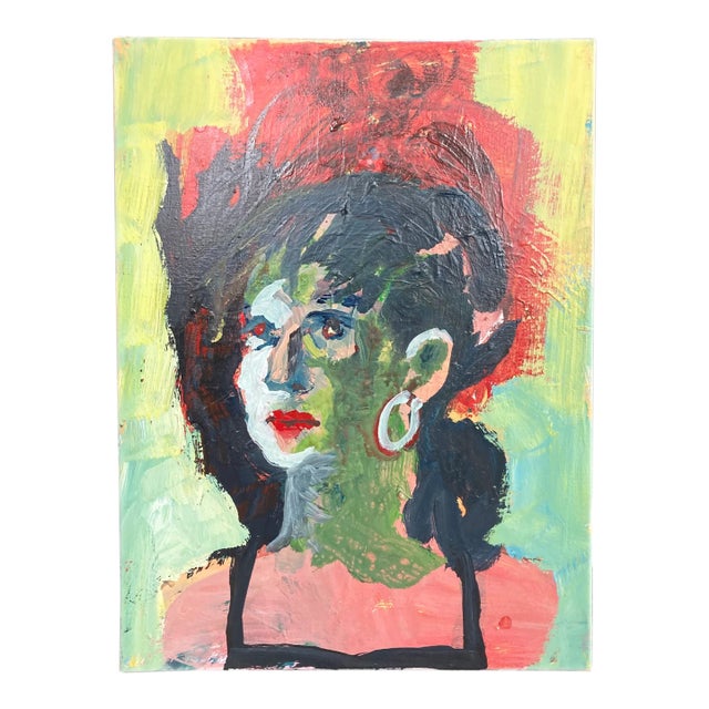 Contemporary My Palette by Patricia Zinsmeister Parker Painting For Sale