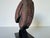 Mid-Century Modern 1980s Vintage Handmade Brutalist Abstract Pottery Sculpture on Metal Stand, Signed For Sale - Image 3 of 9