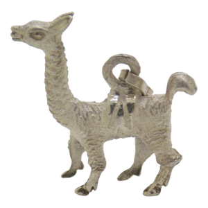 Vintage Italian Handmade Genuine Sterling Silver 925 Llama Lama Charm Pendant