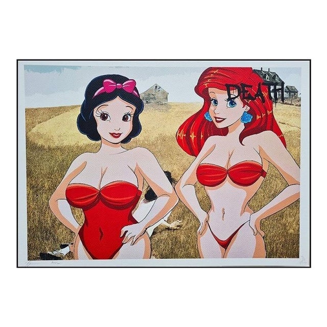 Death Nyc - Snow White & Arielle- Limited Edition With Certificate For Sale