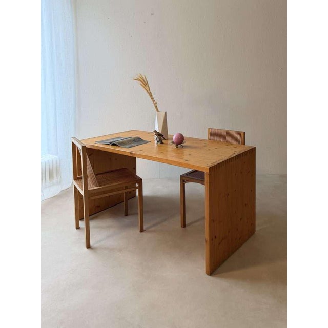 Dining Table by Ate van Apeldoorn for Houtwerk Hattem, 1970s For Sale - Image 13 of 13