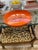 Lovely orange and espresso brown Hermes inspired serving/bar tray. Finished with lacquer gloss for durability and...