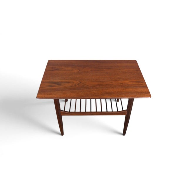 This side table is from G Plan's Danish Range, designed by Ib Kofod Larsen and produced in England in 1961. The teak and...