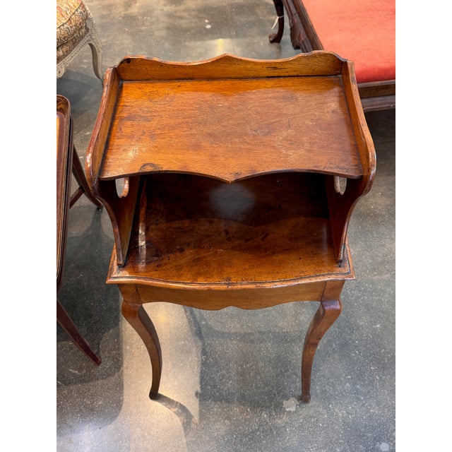 French 19th Century French Side Table With Openwork Cabinet For Sale - Image 3 of 11