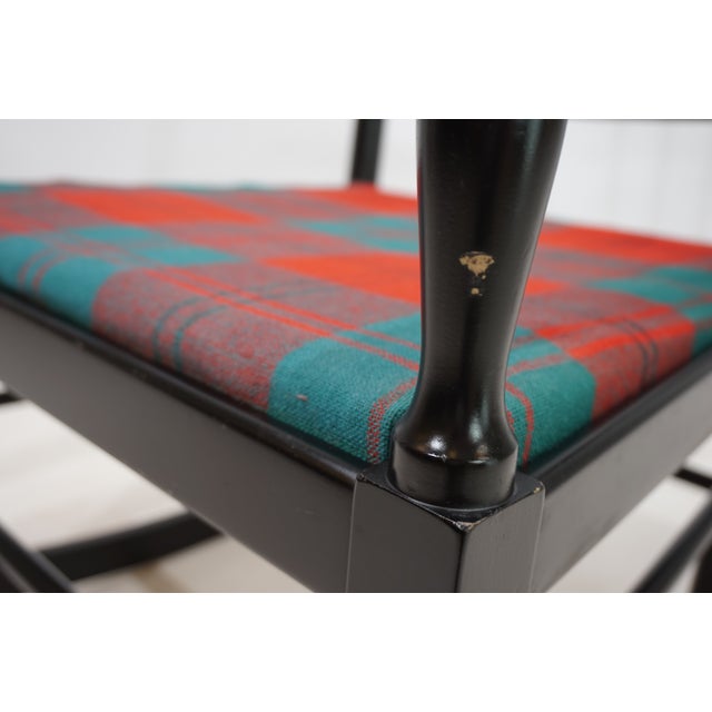 Black Gemla Isabella Rocking Chair by Karl-Axel Adolfsson for Gemla Möbler, 1960s For Sale - Image 8 of 18