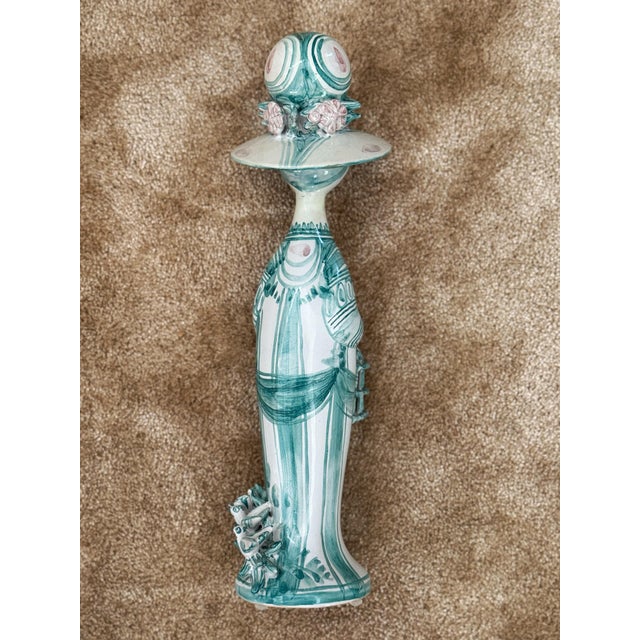 Green Figurine by Bjorn Winblad, 1990s For Sale - Image 4 of 12