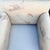 Postmodern Pink and Blue Ropped and Skirted Lounge Chairs - A Pair For Sale - Image 10 of 11