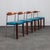 Vintage Leather Dining Chairs, Italy, 1990s, Set of 4 For Sale - Image 11 of 11