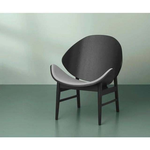 Contemporary Orange Chair Vegetal in White Oiled Oak Nude by Warm Nordic For Sale - Image 3 of 11