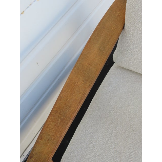 Mid Century Modern Caned Back Lounge Accent Side Chair 6921 For Sale - Image 11 of 12
