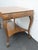 Early 1900s Ball and Claw Feet Tiger Oak Writing Office Desk Library Table 6410 For Sale - Image 11 of 17