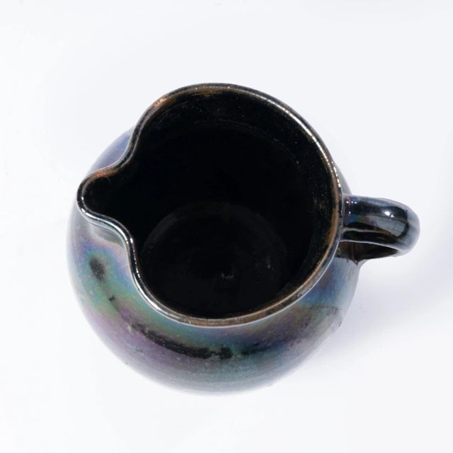 Ceramic Antique Stoneware Pitcher For Sale - Image 7 of 9