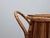 Vintage Italian Rattan Barrel Bar Cart, 1960s For Sale - Image 11 of 12
