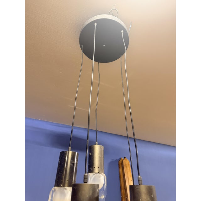 Mid-Century Modern Pendant from Stilnovo, 1960s For Sale - Image 3 of 5