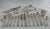 New 1980s Complete Cutlery Set for 12, Including Fish Eaters & Serving Pieces, 132 Pcs, Lily For Sale - Image 10 of 18