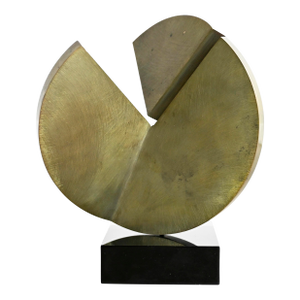 Vintage Brass Sculpture by Gordon Hammond Smith
