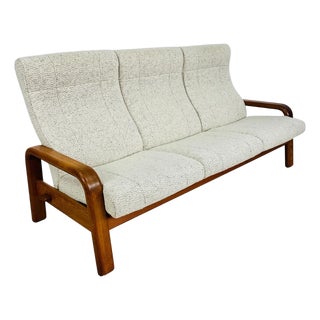 Danish Three-Seater Sofa by Hs Design For Sale