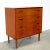 Danish or Swedish Teak Dresser / Chest of 4 Drawers For Sale - Image 4 of 7