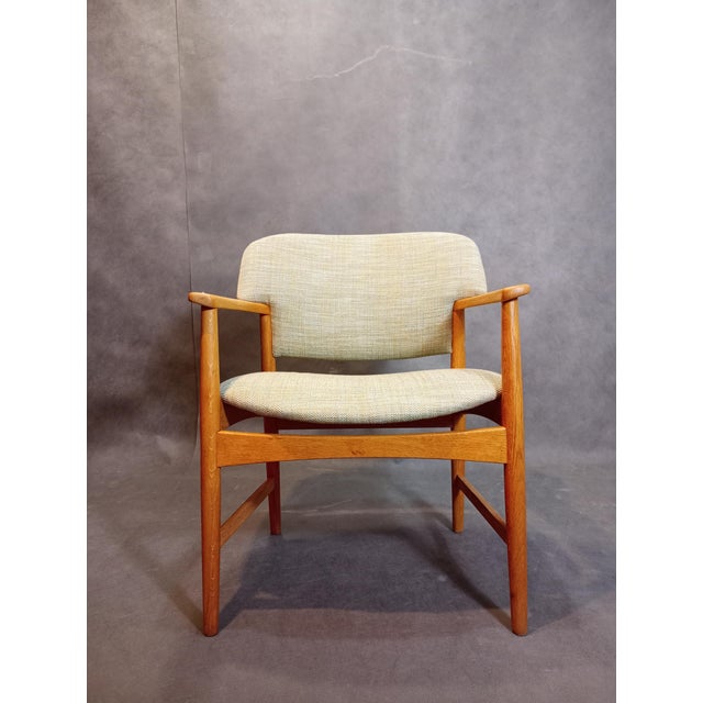 1960s Set of Chairs by Aksel Bender Madsen & Ejner Larsen for Fritz Hansen, 1960s For Sale - Image 5 of 14