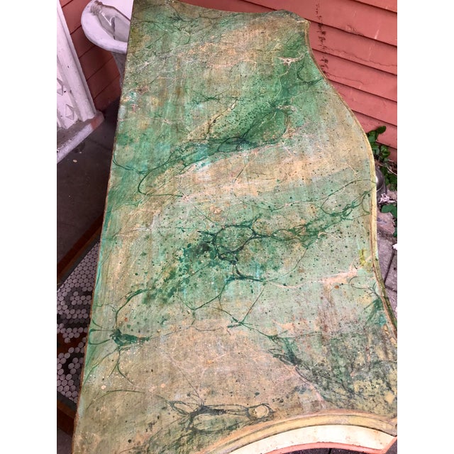 Venetian or Italian Pastel Painted and Carved in Relief Commode For Sale - Image 12 of 13