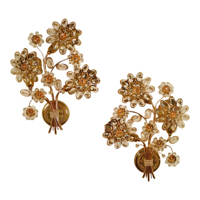 1970s Palwa Light Sconces - a Pair For Sale