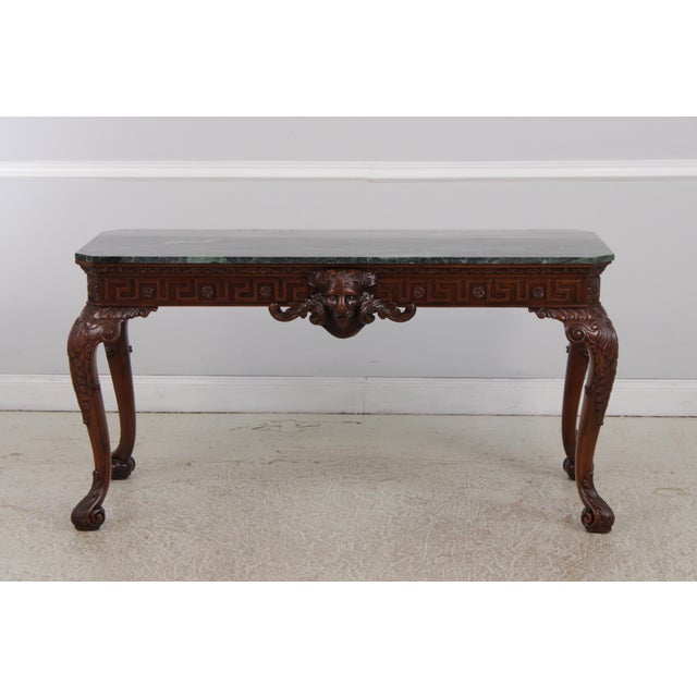 Age: Approx: 20 Years Old Details: Mahogany Ball & Claw Feet Fine Carved Details High Quality Construction Queen Anne Legs...