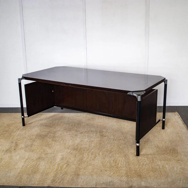 Mid-Century Modern Desk from Mim Roma, 1960s For Sale - Image 3 of 12