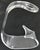 Mid-Century Modern Clear Lucite Wine Bottle Holder From 70's For Sale - Image 3 of 6