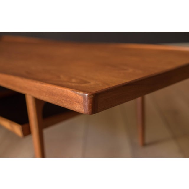 Vintage Danish Teak Two-Tier Coffee Table by Poul Jensen for Selig For Sale - Image 18 of 18