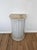 Antique French Distressed Painted Pine Architectural Pedestal Stand For Sale In Dallas - Image 6 of 11