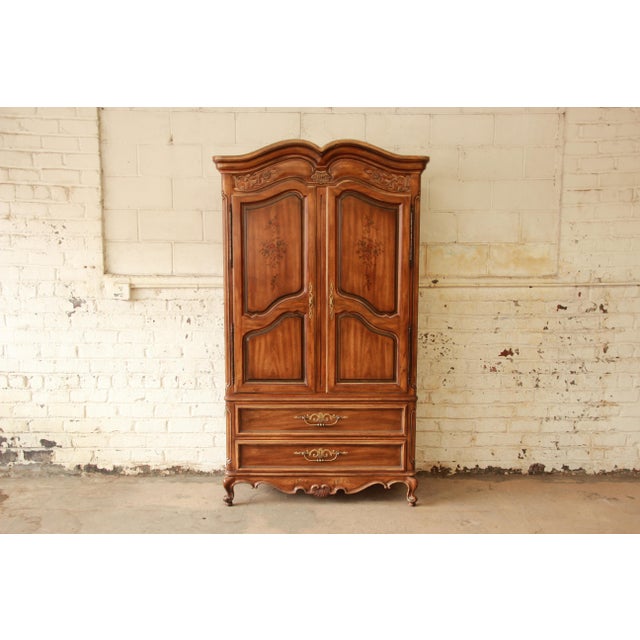 Drexel Heritage French Provincial Armoire Chairish