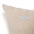 2000 - 2009 Wren Handcrafted Natural Linen Pillow With Vintage Textile Panel For Sale - Image 5 of 10