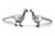 Couple of Silver Peacocks with Reliefs and Applications, Set of 2 For Sale - Image 4 of 9