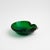 Emerald Vintage Emerald Green Murano Bullicante Art Glass Catchall Dish For Sale - Image 8 of 14