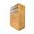 Wood Mid 20th Century Star Dust 5-Drawer Tall Boy Dresser Designed by Russel Wright / Restored For Sale - Image 7 of 10