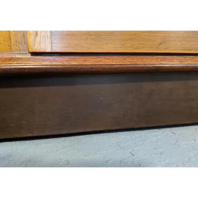 1950s Mid-Century Edward Wormley for Dunbar Walnut Sideboard For Sale - Image 9 of 10