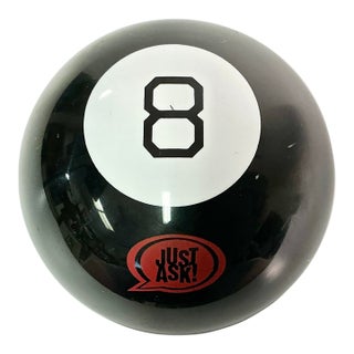 Mid-Century Pop Culture Boho Chic Magic 8 Ball Game For Sale