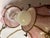 Mid 20th Century Mid Century Modern Italian Mottled Pink Cased Glass Caged Pendant Light Lantern For Sale - Image 12 of 12