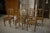 Wood Art Deco Oak & Cane Dining Chairs, 1930s, Set of 6 For Sale - Image 7 of 15