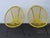 Add a vibrant retro touch to your indoor or outdoor space with this matching pair of Acapulco-style lounge chairs....